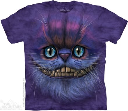 T-shirt Big Face Cheshire Cat S