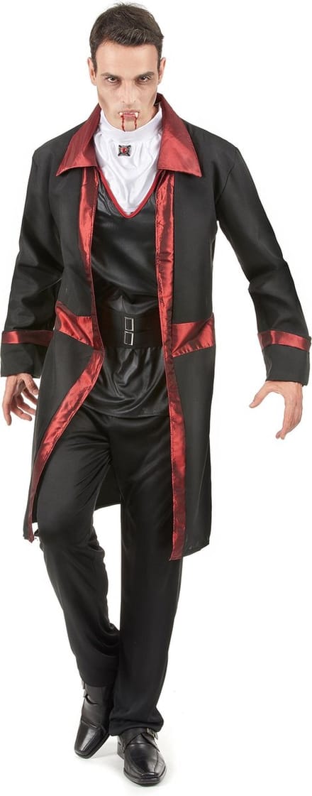 Halloween vampierenkostuum voor mannen - Verkleedkleding - Medium
