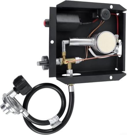 Terrasverwarming Brander - Vervangingsmodule Controle - Buiten Verwarmen - 47000 BTU Capaciteit - 32 x 30 x 9 cm