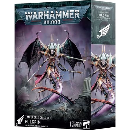 Beeldje Games Workshop Warhammer 40k - SMC Emperor's Children Fulgrim, Primarque Demon de Slaanesh