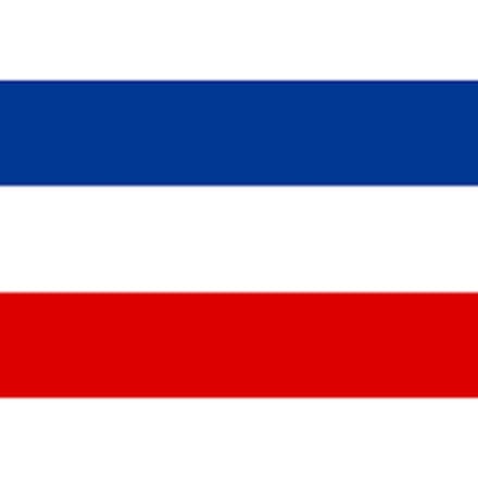 Nienhuis Montessori stoffen vlag Joegoslavië