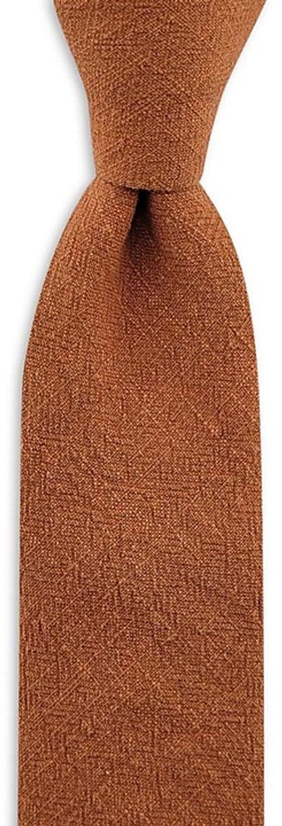 Sir Redman - Stropdassen - stropdas Pastel Promise Terra - terracotta