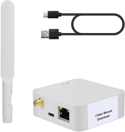 Smart Home Gateway - Coördinator Router - Domotica Netwerk - PoE 3.0 Stroom - 2m² Dekking - Zwart