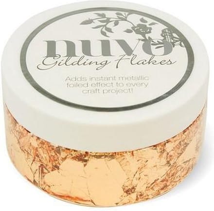 Nuvo gilding flakes (200ml) - sunkissed copper 852N