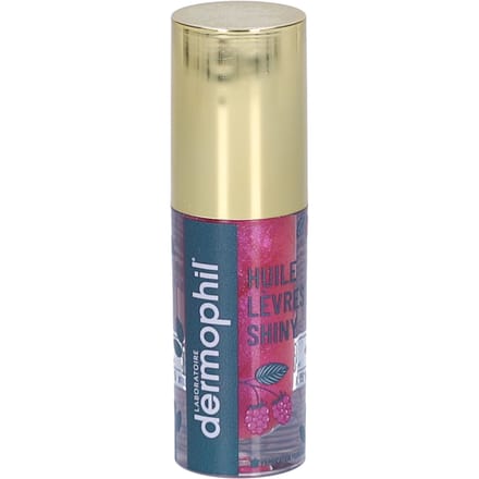 Dermophil Indien Huile Lèvres Shiny 5 ml (Tint : Framboos)