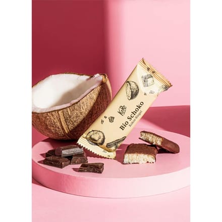 Bio vegan chocolade-kokosreep 30 g