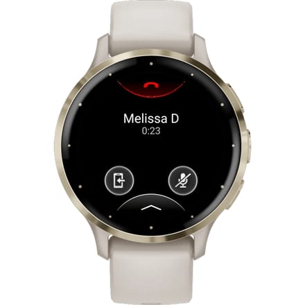 Garmin Venu 3s - Smartwatch - AMOLED-Scherm - 41mm - Ivory
