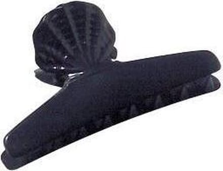 Comair Afdeelklemmen plastic zwart groot (schelp) Zwart 12st