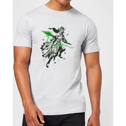 Magic The Gathering Nissa Character Art T-shirt - Grijs - M