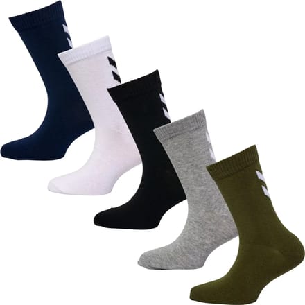 Hummel kindersokken Hmlmake My Day Sock, set van 5 paar
