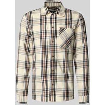 Overhemdjack met knoopsluiting, model 'pelton'