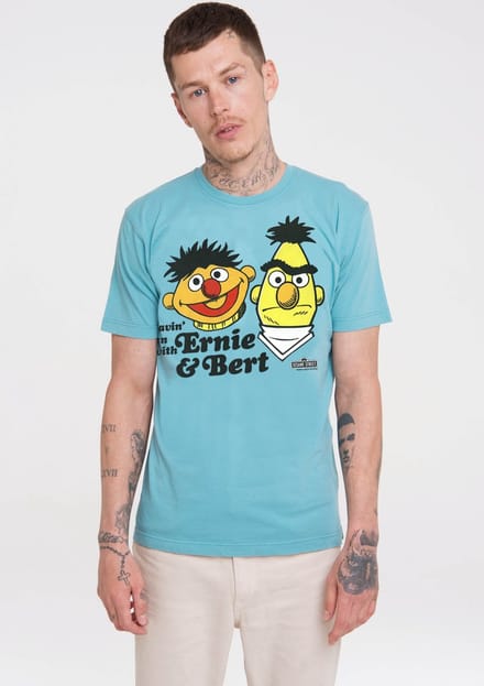 Logoshirt T-Shirt Sesamstrasse - Ernie & Bert | Havin' Fun