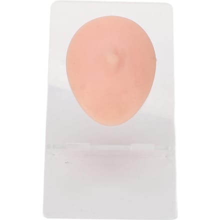 Modèle de mamelon unique en silicone souple 3D Simulation élastique Réutilisable Accessoires d'affichage Modèle de piercing corporel