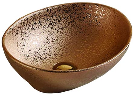 Mexen Elza opbouwwastafel 40 x 33 cm, koper - 21014051