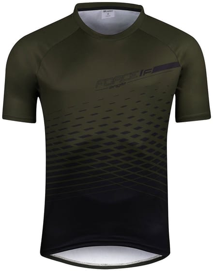 Force Angle Korte Mouw Enduro Trui Groen M Man