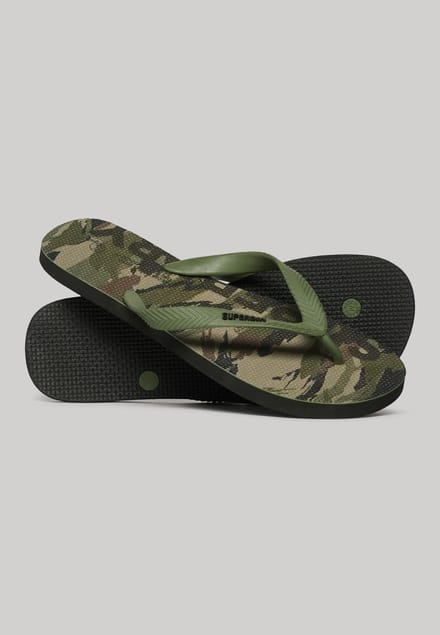 Superdry - Vegan Kinderenlippers met logo - Heren - Slippers