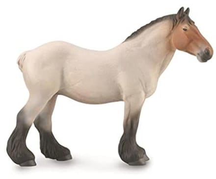 Nederlands Trekpaard Merrie Roan 1:20 XL