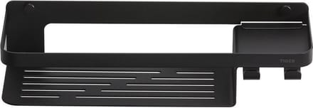 Tiger Doucherek Caddy - Met Haak - Wandmontage - Rvs - Zwart - 32x7,2x10,6cm