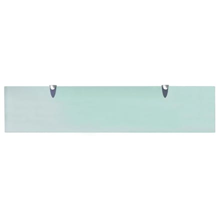 vidaXL - Zwevend - schap - 90x20 - cm - 8 - mm - glas