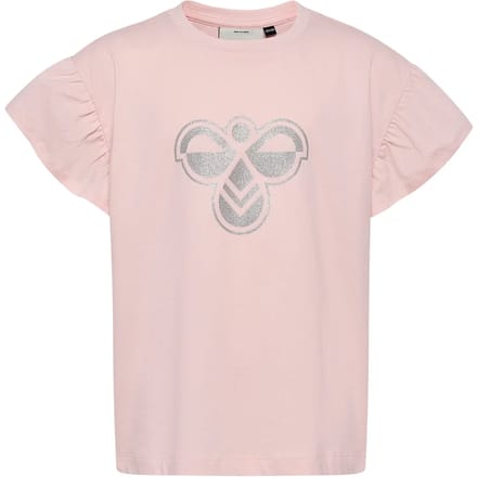 Hummel kinder-T-shirt Hmljr Ruffle Ss Big Bee 233879