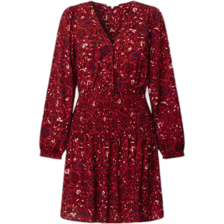 Pepe Jeans Cecile Korte Jurk Met Lange Mouwen Rood M Vrouw