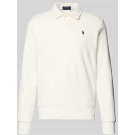 Fleecepullover met labelstitching, model 'MAGIC POLY FLEECE'