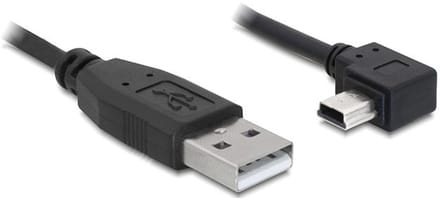 Delock - Mini USB 2.0 Kabel - Zwart - 3 meter