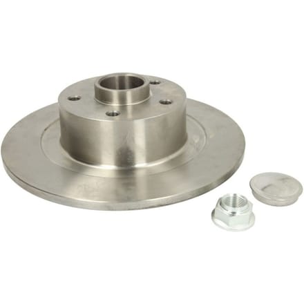 Remschijf DELPHI BG9135RS achter, volledig, 1 Stuk