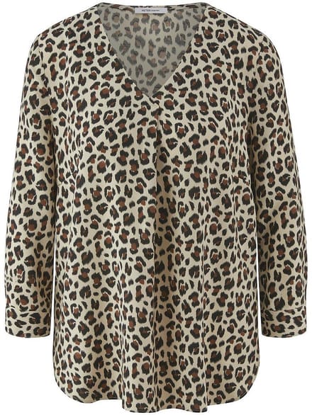 Blouse Van Peter Hahn beige