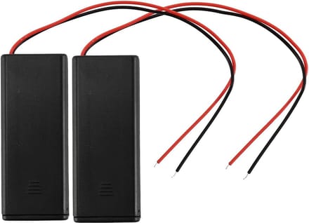 Batterijhouder met AAN/UIT Schakelaar voor 2 x 2 AAA 3V