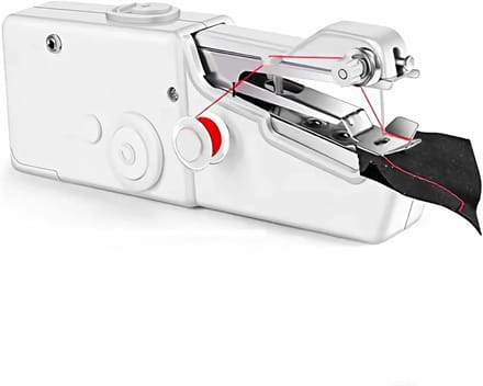 Mini Naaimachine - Draagbare Naaier - Snel Kleding Maken - Locksteek Kwaliteit - 21 cm Lengte - Niet Gespecificeerd