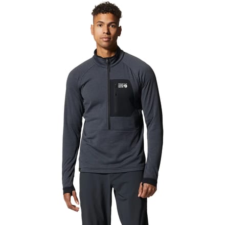 Wandeljack met halve rits Mountain Hardwear Polartec® Power Grid