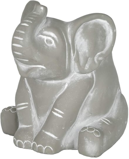 Home and Garden Olifant Planter, Natuurlijk, S