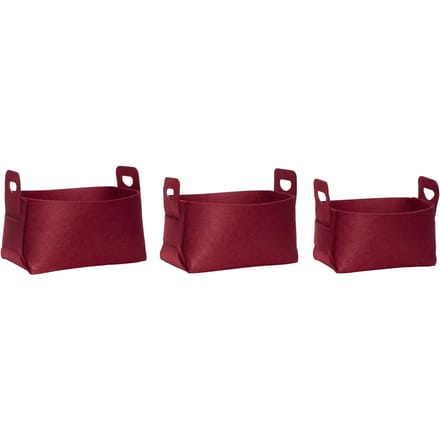 Vierkante manden Hubsch Interior Felt (x3)