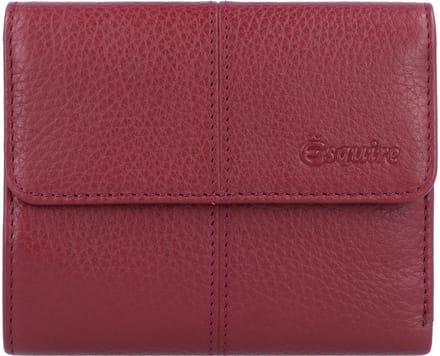 Esquire Portemonnee Verona Lady Wallet RFID Red Donkerrood