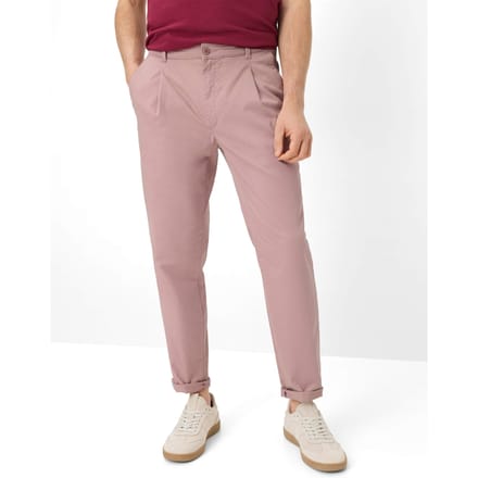 Brax Heren Chino  Style TINO CINDER ROSE, roze, maat 36/32
