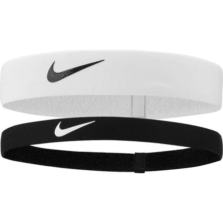 Nike 2024 Hoofdband (Set van 2) (Zwart/Wit)
