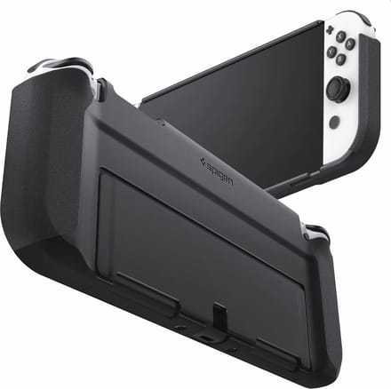 Spigen Thin Fit - black - Nintendo Switch OLED - Miscellaneous Accessoires voor spelconsole - Nintendo Switch OLED