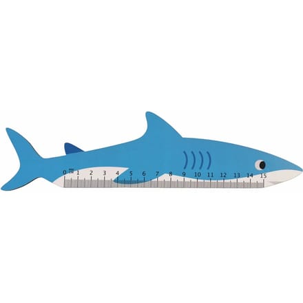 Houten liniaal voor kinderen Rex London Requin