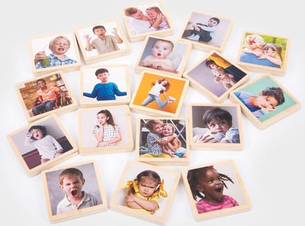 Houten tegels mijn emoties - Tickit - vanaf 0 maanden