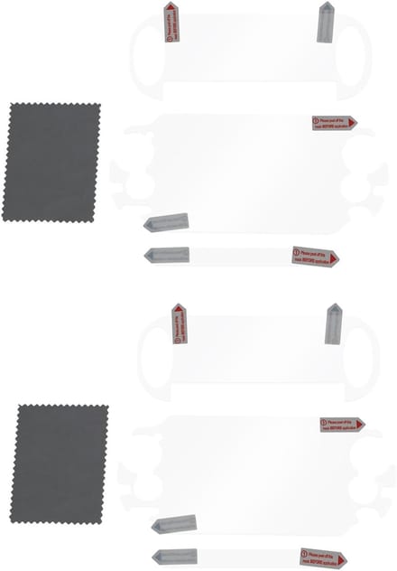 Dailygoods - 2 Sets Voor en Achter Screen Protector Film voor PS Vita