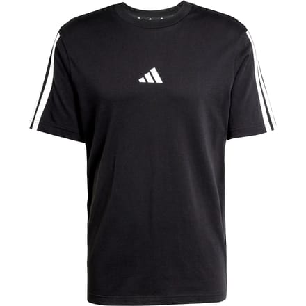 T-shirt van eenvoudige jersey adidas Essentials 3-Stripes