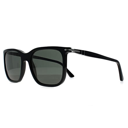 Persol PO3357S 95/58 zwart groen gepolariseerde zonnebril
