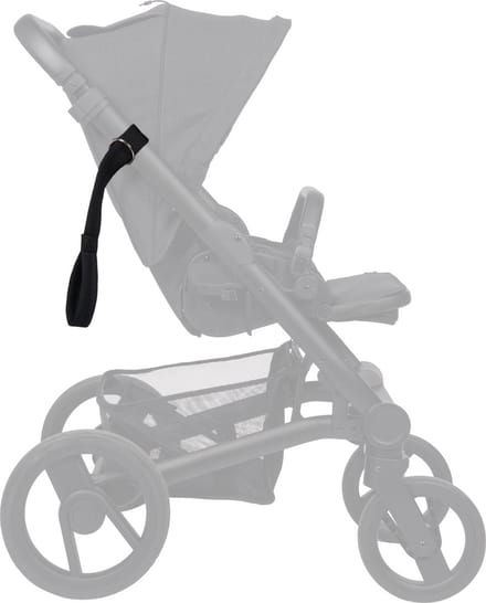Dooky Walk Along Strap - Mee loop strap voor de kinderwagen of buggy - Zwart