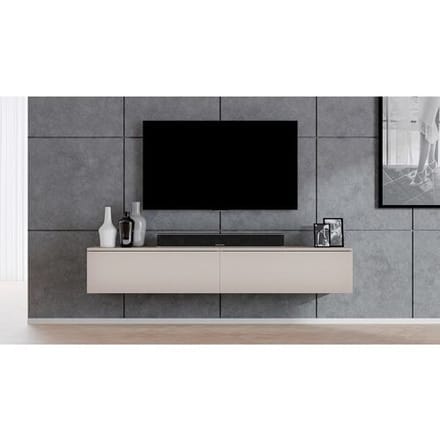 AX LIVING Design TV-meubel Loriano 2x100 cm kasjmier beige