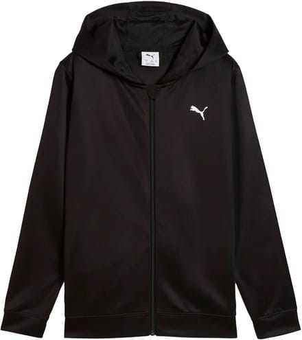 Puma tad ess full zip jacket in de kleur zwart.