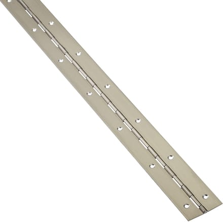 Pianoscharnier 1000 x 40 x 1,0 mm Aluminium Deurscharnier van SOTECH