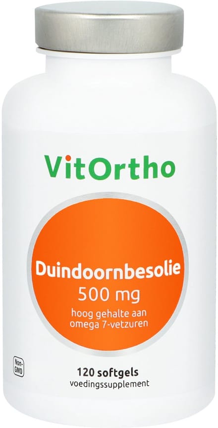 VitOrtho Duindoornbesolie 500mg (120 Softgels)