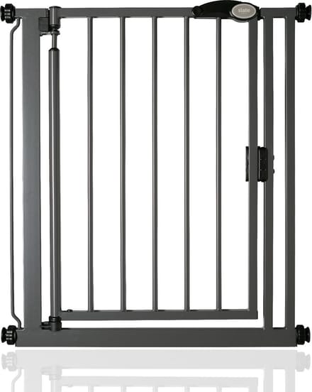 Safetots Self Closing Klemhek, Traphekje 68,5cm - 75cm, Grijs