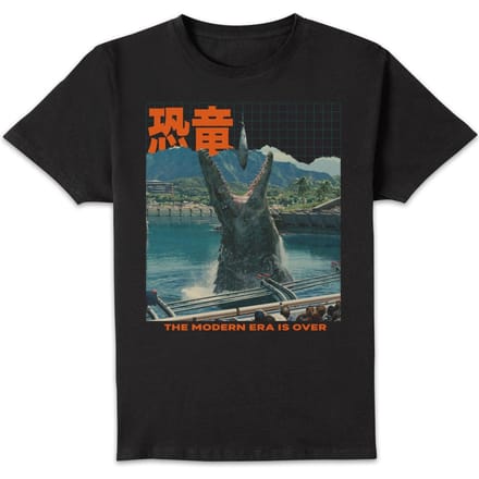 Jurassic World JPN Modern Era Is Over Unisex T-Shirt - Black - M